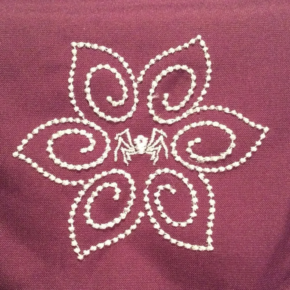 Spyder embroidered Purple Winter Jacket 12
